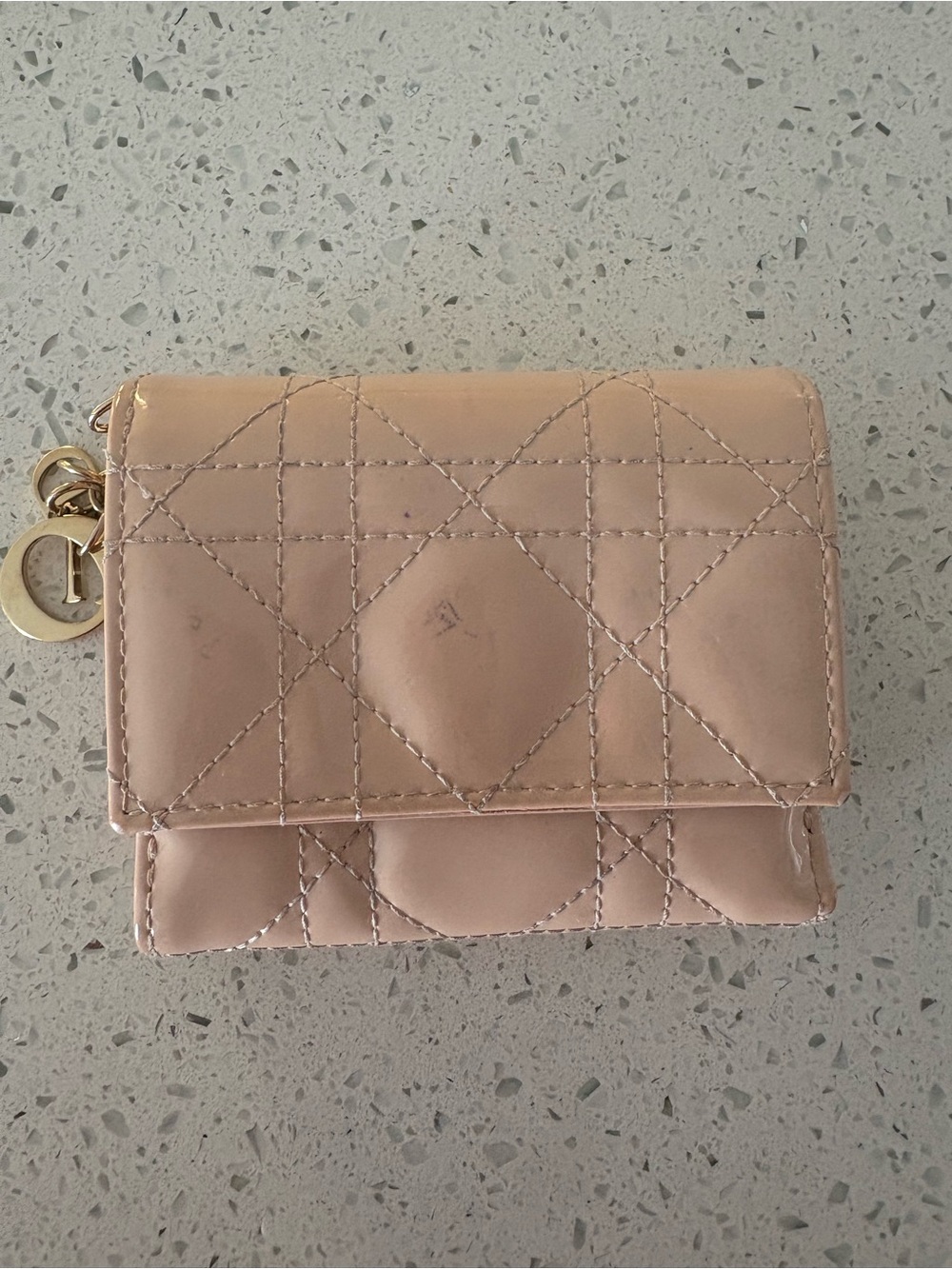 Dior Patent wallet